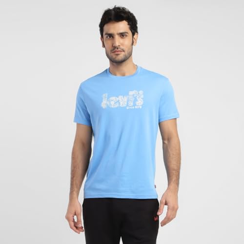 Image of Levi's Men's Regular Fit Brand Logo T-Shirt