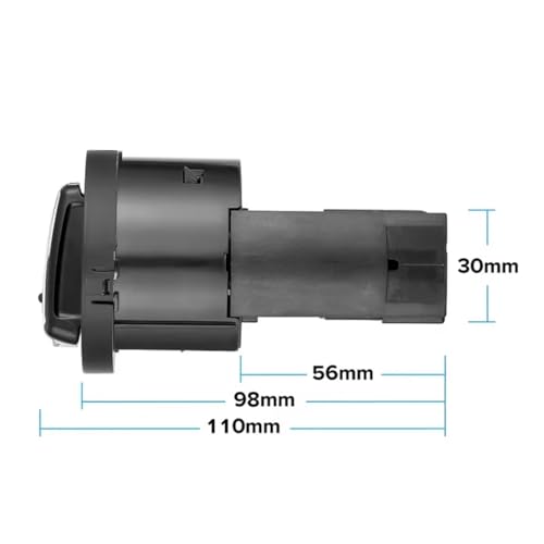 Interruptor del faro con perilla antiniebla suave control de luces para Passat 3B3 6
