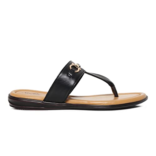 Image of Paragon K6011L Women's Sandals | Stylish Slip on Flats with Cushioned Soles | Trendy Lightweight Durable & Comfortable Fashion Slippers for Outdoor Use