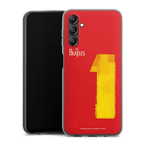 DeinDesign Coque en Silicone Compatible avec Samsung Galaxy A14 5G Etui Silicone Coque Souple The Beatles Bande Musique - Les Beatles, Paul McCartney, John Lennon, RIngo Starr, George Harrison DeinDesign Coque en Silicone Compatible avec Samsung Galaxy A14 5G Etui Silicone Coque Souple The Beatles Bande Musique