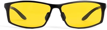 TrueDark by Dave Asprey | Daylights Elite | Blue Light Glasses for Women & Men, Yellow Lenses Block 75% of Blue Light for Heavy Daytime Screen Use