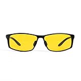 TrueDark Daylights Amber Elite Blue Light Blocking Glasses - Designed to Reduce Eye Strain and UV Glare From Computer Screen, Gaming, TV, Phone - For Men & Women by Dave Asprey