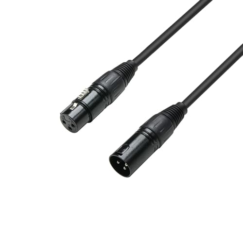 Adam Hall Cables 3 STAR DMF 0150 DMX Kabel 3-Pol XLR Female auf 3-Pol XLR male | 1.5 m
