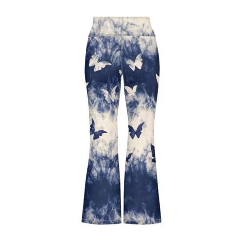 Image of Girls Flare Leggings 5-14T Cute Bell Bottoms for Girl Yoga Pants for Gym