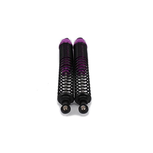 Shock Absorber Damper 130mm Oil Adjustable Alloy Aluminum for RC Car 1/10 Crawler Truck Upgraded Hop-Up Parts HPI HSP Traxxas Losi Axial Tamiya Redcat Himoto Losi(Purple) - Thumbnail 5