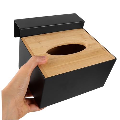 Organizador para guantes negro de madera miniatura 4