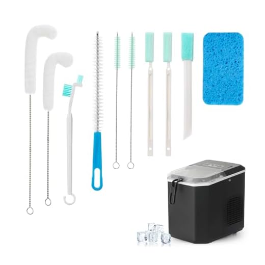 AIEVE Ice Machine Cleaning Brush Set (10-Piece)