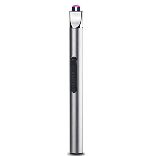 Purebesi Allume-feu Électronique, Briquet Électrique Rechargeable USB,Outil De Cuisson pour Barbecue en Plein Air De Cuisine, Briquet À Arc Électrique pour Professional
