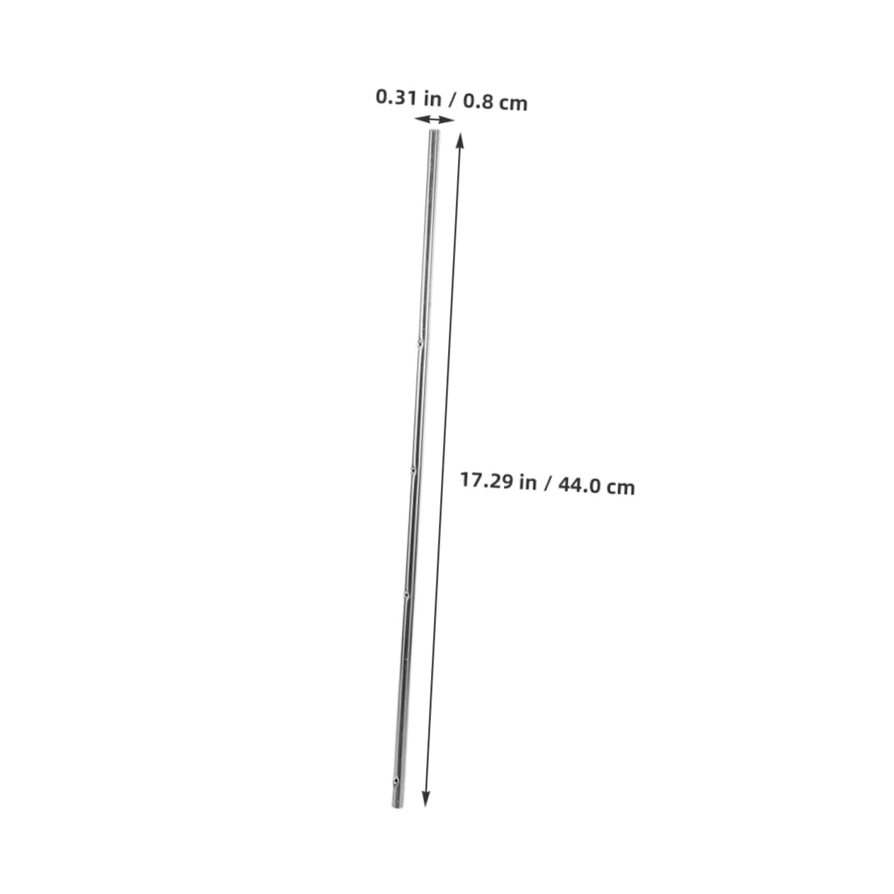 BESTonZON 4pcs Sturdy Foosball Rods Table Soccer Machine Accessories Easy No Tool Assembly Compatible with Various Foosball Tables for Family Fun and Game Night