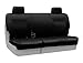 Coverking Custom Fit Rear 60/40 Bench Seat Cover for Select Dodge Ram 1500 Models - Genuine Leather (Black)