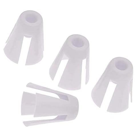 WSDMAVIS 4 Pcs Universal Plastic Coil Claw Thread Spool Cone Holder for Industrial Sewing Machines Thread Stands Cover