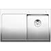 Produktbild BLANCO CLARON 4 S-IF | Edelstahl | Einbauart: Einbau von Oben & Flächenbündig | Hauptbecken rechts | für 40 cm breite Unterschränke | Widerstandsfähig gegenüber Kratzern