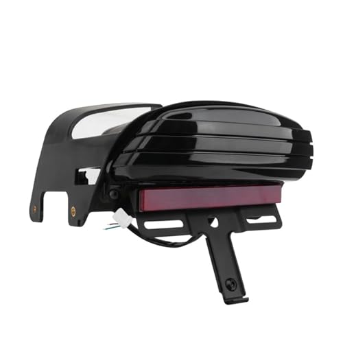 Feu arriere moto clignotant et frein noir pour Harley Davidson Dyna Fat Bob FXDF 2008-2026