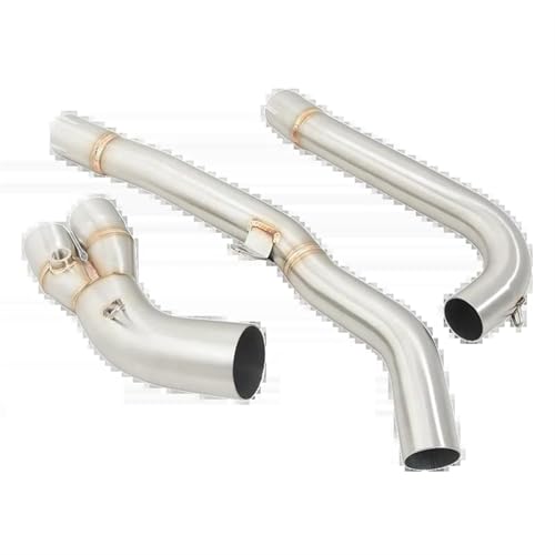 Tuyau de raccordement central en acier inoxydable premium pour moto Suzuki DL650 V-Strom 2017-2022