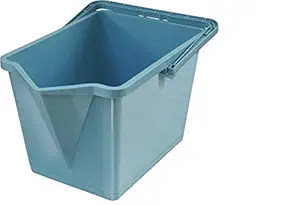 EZY BE Plactic Rectangular Bucket 12 Litre Assorted Color (201069)