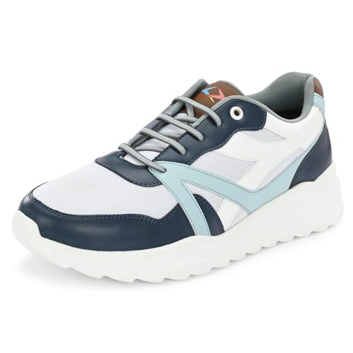 Image of Cruiser Mens Trainers Fashion Chunky Shoes| Lightweight Comfy Breathable Gym Sneakers | Walk Tall in Comfort - Block Heels for Day to Night |Comfortable Sports Footwear Casual (Dexter)