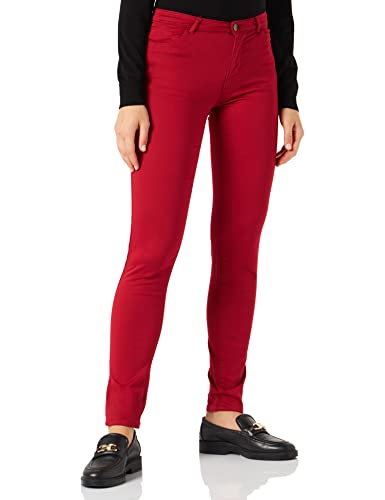 Naf Naf FPOWI, Pantalon Bebe Mujer, Rouge Studio, 34