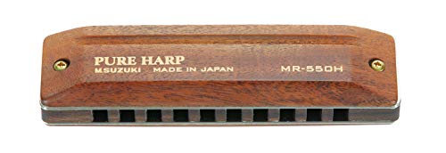 Amazon.co.jp: SUZUKI スズキ 10穴ハーモニカ PURE HARP MR-550H C調