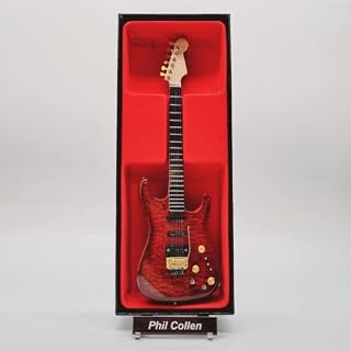 Phil Collen (Def Leppard) – Réplique de guitare miniature - Les Beatles, Paul McCartney, John Lennon, RIngo Starr, George Harrison