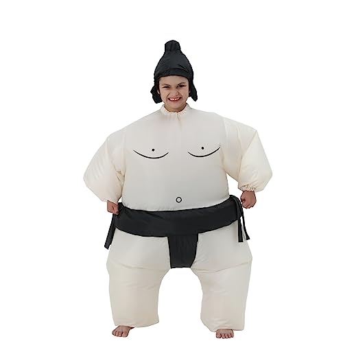 Disfraz Inflable de Luchador Sumo para Mujer miniatura 6