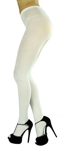 Image of ToBeInStyle Womens High Fashion Sheer Full Footed Vertical Stripe Tights