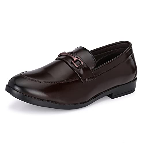 Image of Centrino Mens Loafers |Men's Loafer Shoes | Premium Rubber Sole for Slip-Resistance | Comfortable, Versatile Design for Casual and Formal Wear | Ideal for Everyday Comfort and Style (19267)