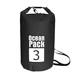 GSXLZ wasserdichte Tasche 2L/3L/5L/10L Wasserdichter Dry Bag Packsack Schwimmen Rafting Kajakfahren...