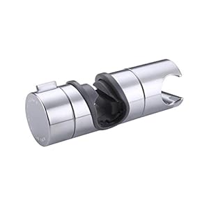 KES Shower Head Holder Hand Shower Bracket Replacement for 18-25MM Slide Bar Adjustable Shower Rod Holder Chrome Plated…