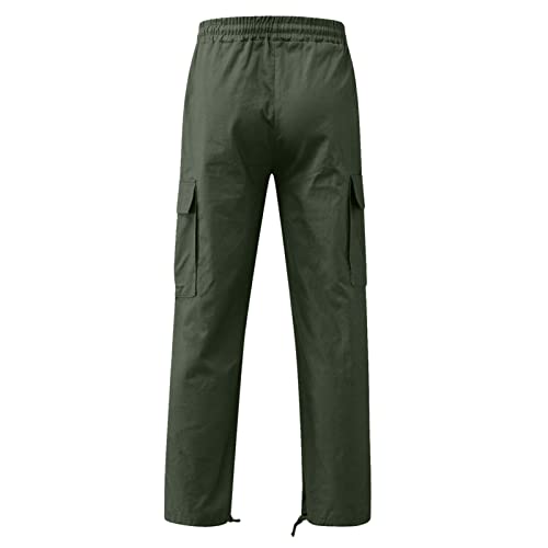 Cargo Pants for Men Baggy Hiking Pants with Pocket Work Athletic Sweatpants - image 5