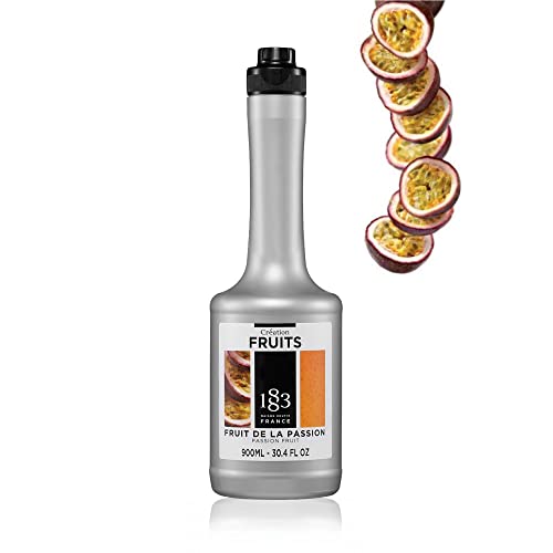 1883 Maison Routin - Creation Fruits Passion Fruit Puree - Made in France | 900 ml (30.4 oz)
