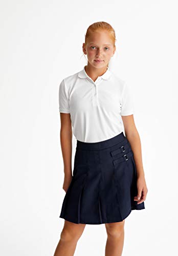 Image of French Toast Girls 2 Pack Short Sleeve Stretch Pique Polo