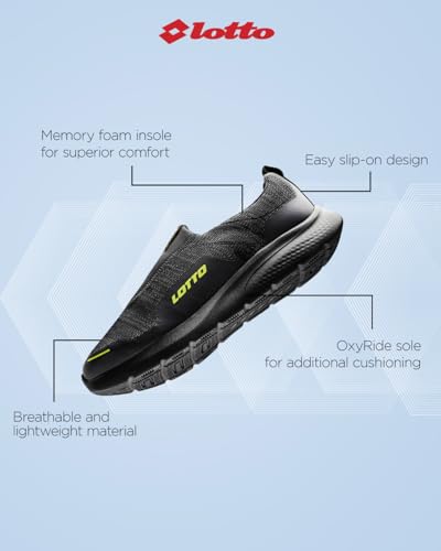 Image of Lotto Men Flowalk Slip-on Walking Shoes