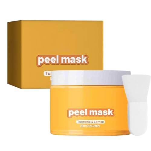 Máscara Facial Exfoliante,120g Mascarilla Limpiadora Profunda con Extractos Botánicos - Productos Faciales Hidratantes y Nutritivos para Cuidado Natural de la Piel Diario Nocturno y Viajes