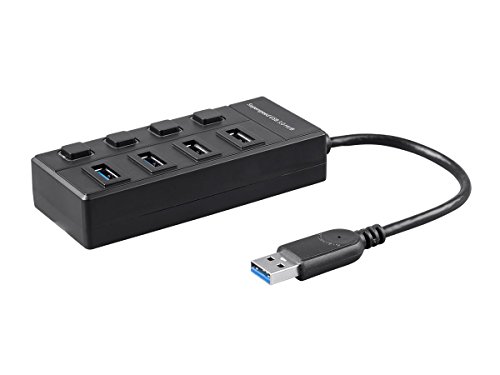 Monoprice 4-port USB 3.0 Switch Hub