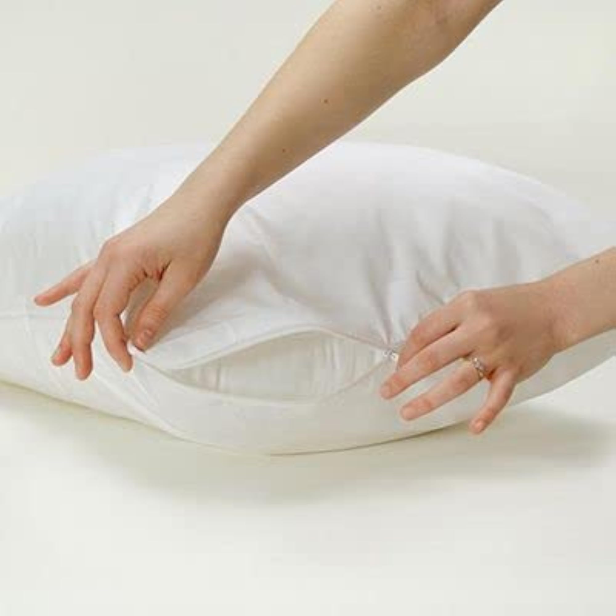 Allersoft Cotton Dust Mite Control Pillow Protector, 16 by 20-Inch