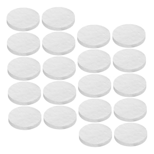 ANDRESLAD Ceramic Wool Wicks for Tabletop Fire Pit 20 Pieces Fire Bowl Sponge Fuel Cores Fireplace Insulation Cotton Core for Bioethanol Fireplaces