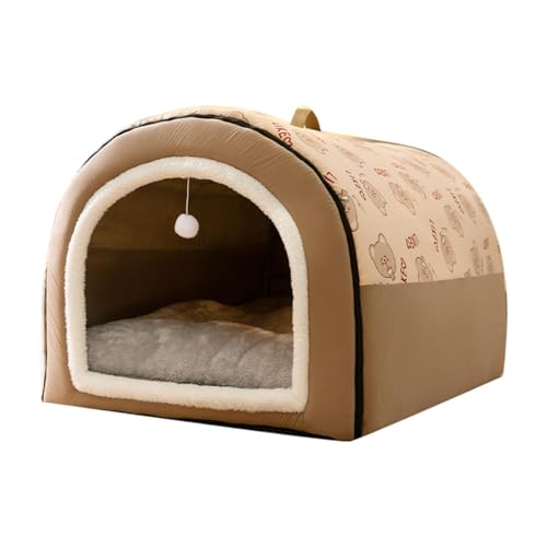 Image of SECRET DESIRE Pet Cat Dog House Cozy Dog Tent Pet Shelter for Puppy Small Dogs Indoor Cats
