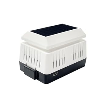 Ecowitt Sensor inalámbrico PM2.5 de calidad del aire - Detector PM2.5 para exteriores para el hogar, oficina, sensor de accesorios WH41 para consola WH0291 o ecosistema ECOWITT: Conoce tu aire: este sensor mide la concentración de PM2.5 en el aire y te permite tomar medidas oportunas para mantener la calidad del aire dentro de niveles seguros (solo accesorio, no se puede utilizar solo) Datos en vivo en la aplicación o página...