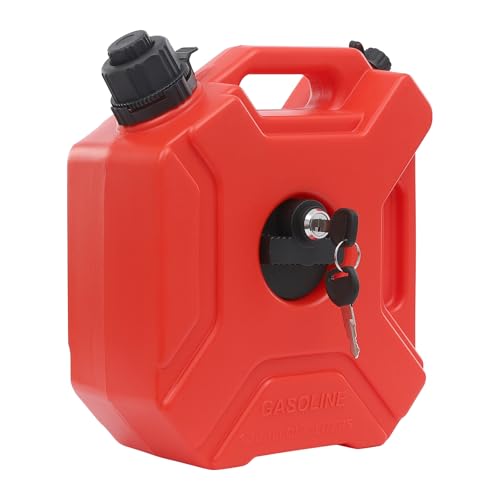Red 1.3 Gallon Gasoline Pack 11.81” x 9.84” x 4.72”