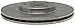ACDelco Silver 18A2563A Front Disc Brake Rotor