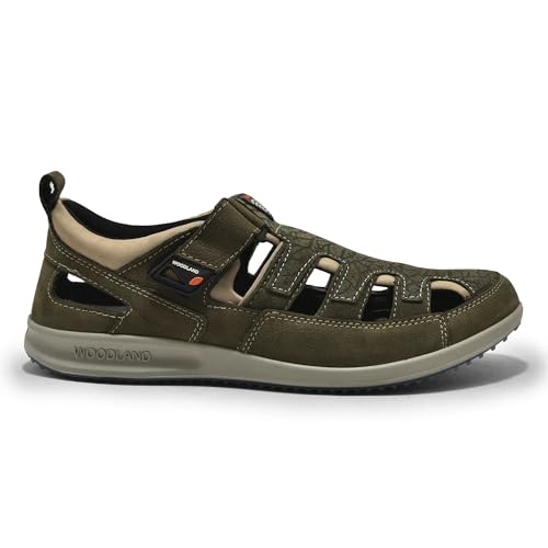 Image of Woodland Men's Leather Sandal