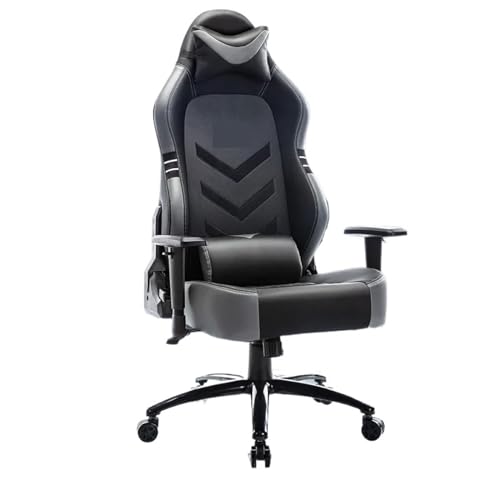 uvoo Silla de Juegos Grande y Alta, 350 Libras, Estilo de Carreras, Escritorio ergonómico, PC de...