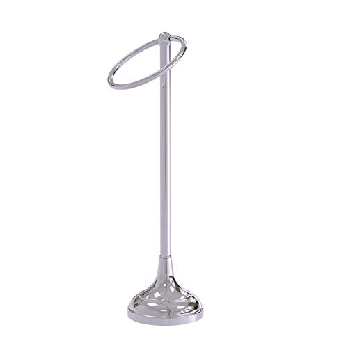 Allied Brass TR-10 Vanity Top 1 Ring Guest Towel Holder, Polished Chrome Allied Brass TR-10 Vanity Top 1 Ring Guest Towel Holder, Polished Chrome