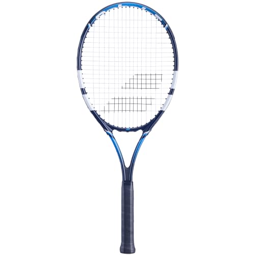 Babolat Eagle Tennis Racket, Black/Blue (Available in Grip Size L2 & L3) (L3 (4 3/8"))