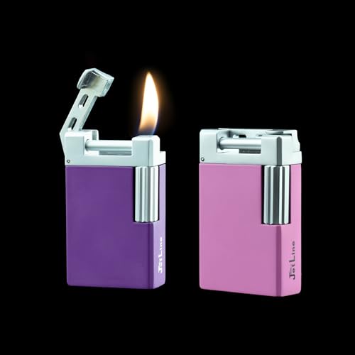 Jetline Opal (Pack 2) Encendedores Soft Flame Color Rosa y Morado miniatura 1