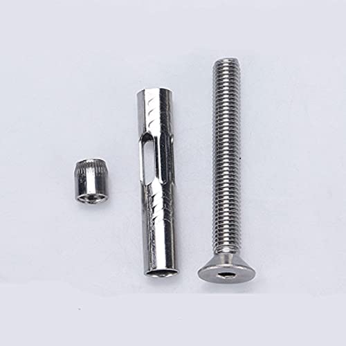 SECCARO Vite A Testa Svasata M6 X 8 Mm, Acciaio Inox V2A VA A2, DIN 7991 / ISO 10642, Esagono Incassato, 20 Pezzi - Foto 11