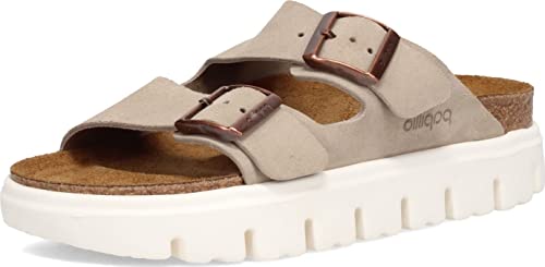 BIRKENSTOCK Arizona Platform Women | Taupe (1018135) (7, Taupe)