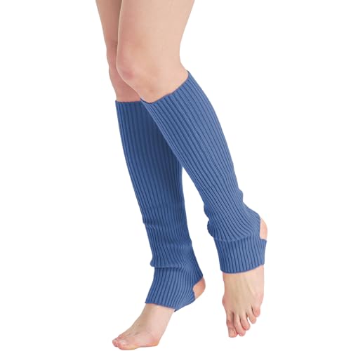 Image of Nanxson Knit Ribbed LegWarmer Women Knit Calf Accessories Leg Sleeves | Solid Neon Boot Socks,Y2K 80s Women's Lolita LegWarmer,Sports Party Yoga Dance Accessories,Winter Ankle Heap Kawaii Sock