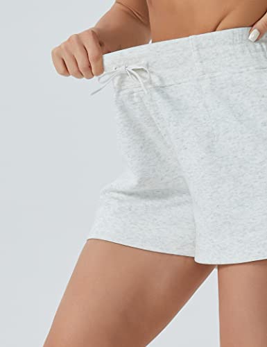 THE GYM PEOPLE Women's Drawstring Sweat Shorts High Waisted Summer Workout Lounge Shorts with Pockets4