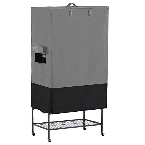 Chengsan - Funda para jaula de pájaros (tamaño grande, con ventana de malla y bolsillo de almacenamiento, ligera, transpirable y lavable